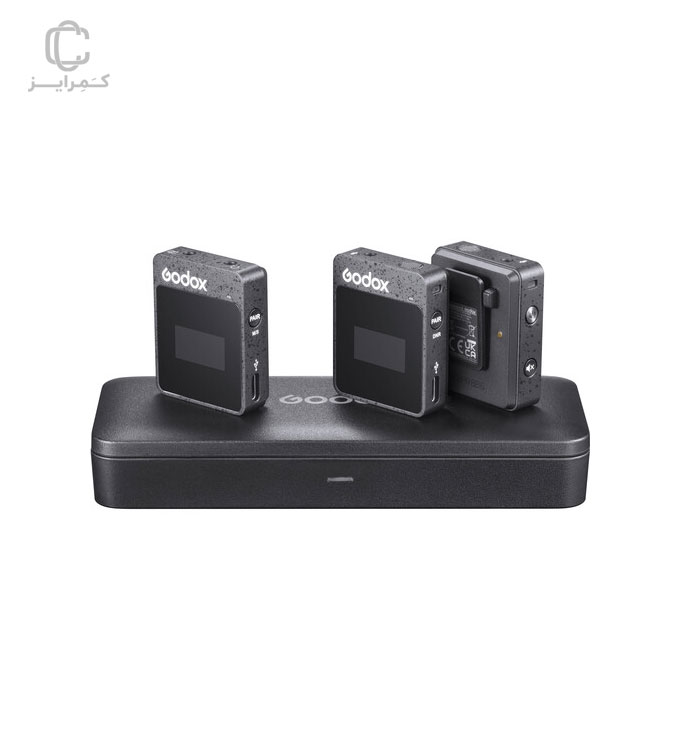 میکروفون-بی‌سیم-یقه‌ای-گودکس-Godox-MoveLink-II-M2-Compact-2-Person