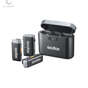 میکروفون-بی‌سیم-یقه‌ای-گودکس-Godox-WEC-2-Person-Wireless-Microphone