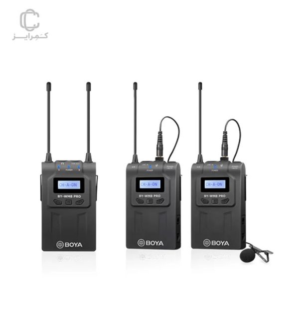 میکروفون-بی-سیم-بویا-BOYA-BY-WM8-Pro-K2-Wireless-Microphone-