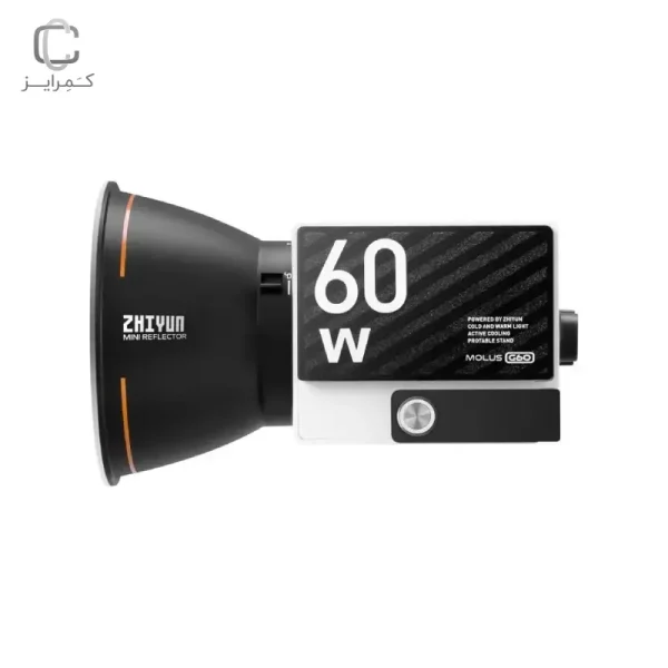 ویدیو لایت ژیون Zhiyun MOLUS G60 Bi-Color Pocket COB Monolight