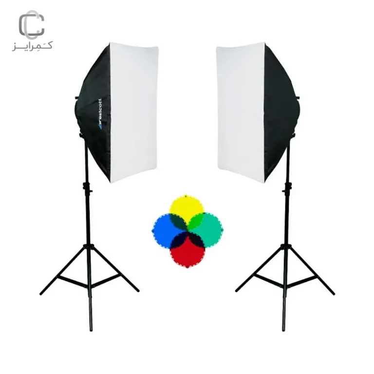 کیت نور ثابت وسکات Westcott Solix led light Compact Kit
