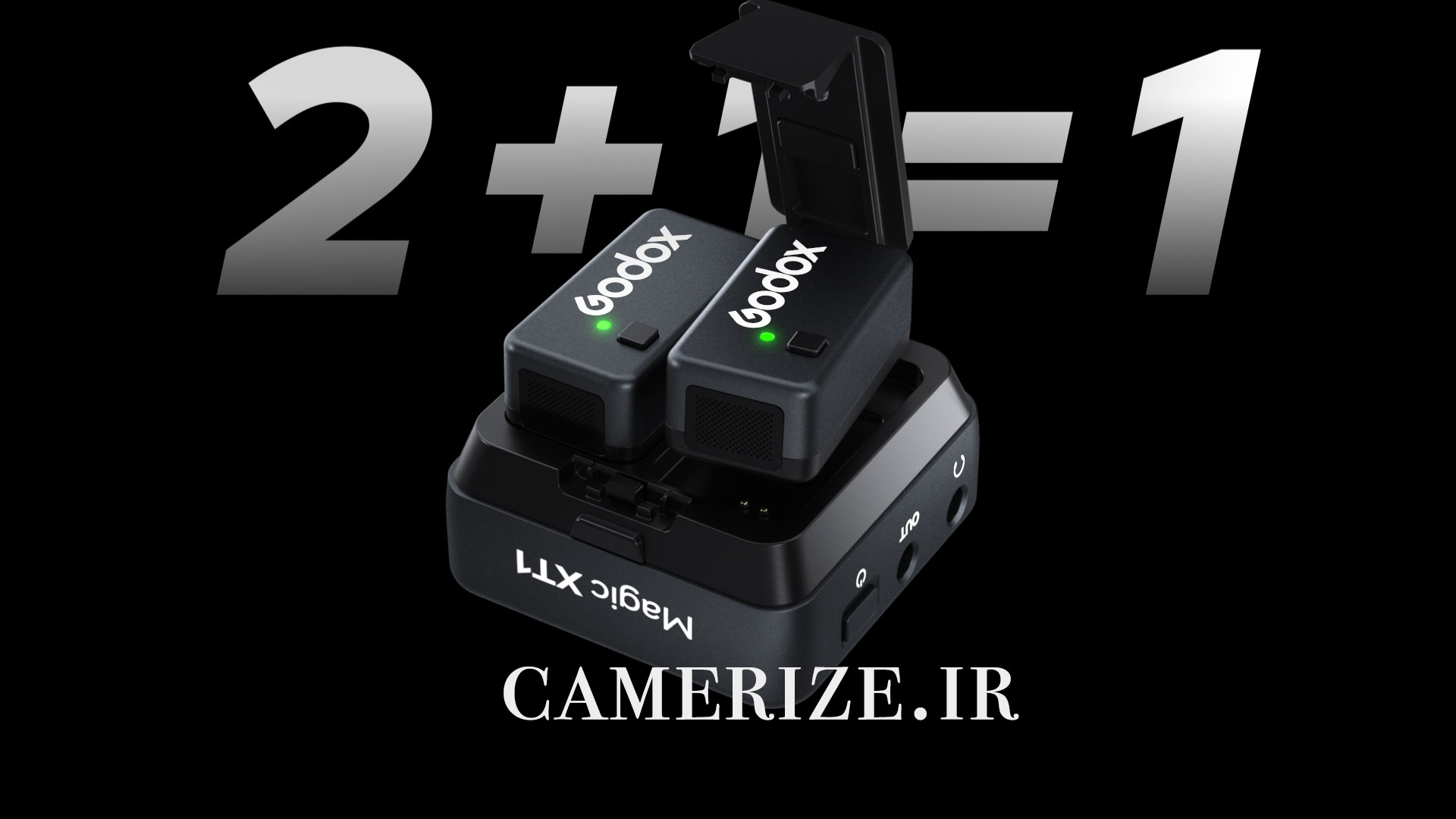 میکروفون-گودوکس-Godox-Magic-XT1-2-Person-Wireless-Microphone