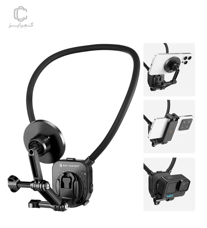 هولدر-گردنی-K&F-Concept-SKU.2288-Magnetic-Neck-Phone-
