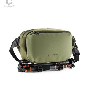 کیف-دوربین-کی-اند-اف-K&F-Concept-Alpha-Camera-Sling-Bag-(Dark-Green,-10L)