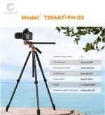 سه-پایه-حرفه-ای-کی-اند-اف-K&F-T254A7+FH-03