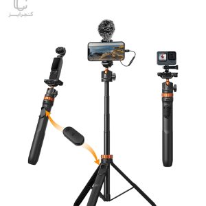 مونوپاد-کی-اند-اف-K&F-1.58m-Phone-Selfie-Stick-Tripod-MS08-