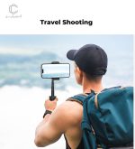 مونوپاد کی اند اف K&F 34cm MS09 Mini Tripod