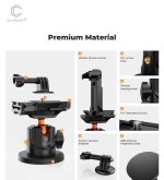 هد مگنتی کی ند اف K&F Concept Magnetic Camera Mount Base with Ball Head - تصویر 4