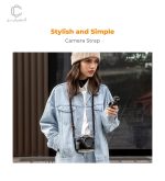 بند گردنی کنفی کی اند اف K&F CONCEPT Cotton Camera Neck Strap - تصویر 9