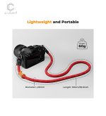 بند گردنی کنفی کی اند اف K&F CONCEPT Cotton Camera Neck Strap - تصویر 5
