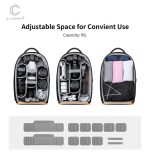 K&F Concept Backpack 18L Nature Wander 05 (Black)