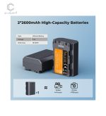 ست باتری و شارژر دوبل K&F 2th NP-FZ100 2600mAh - تصویر 2